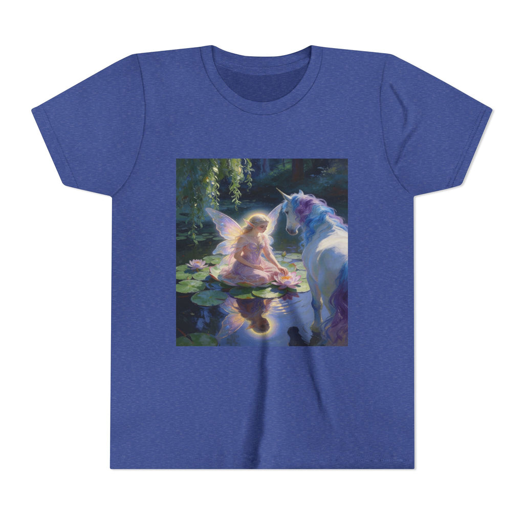 Youth Tee — Fairy and Unicorn Magic Print