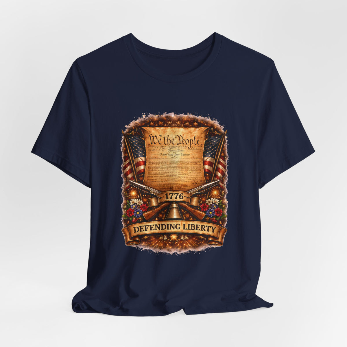 Patriotic "We the People" T-Shirt — Defending Liberty 1776 Tee