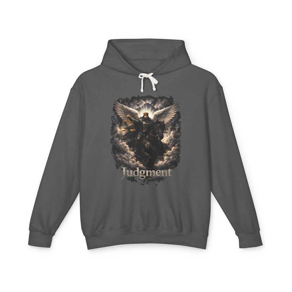 Revelation 6:5-6 Judgment Angel Hoodie — Angel Graphic Hooded Sweatshirt
