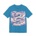 Pastel Sky Dragon T-Shirt — Ethereal Dragon Graphic Tee