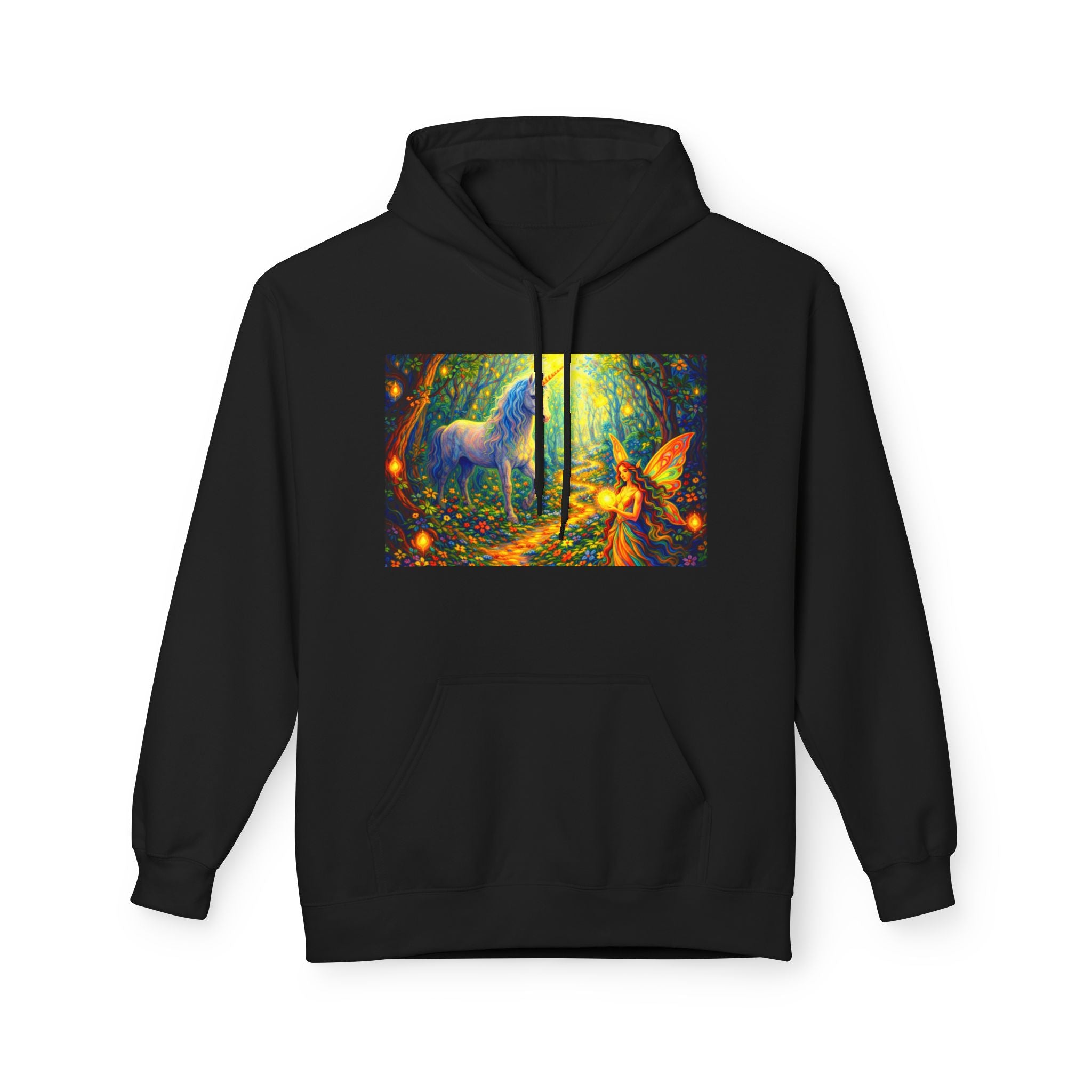 Unisex Fairy  Midweight Softstyle Fleece Hoodie