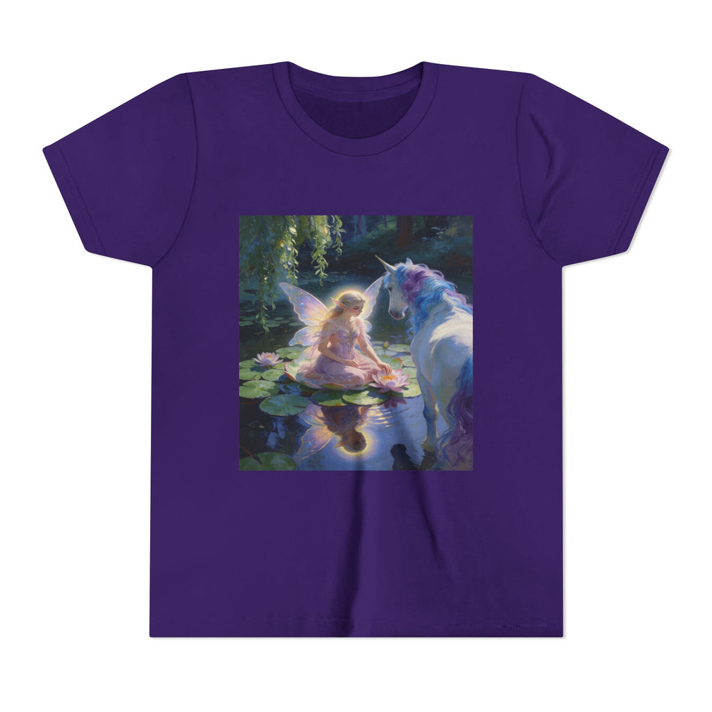 Youth Tee — Fairy and Unicorn Magic Print