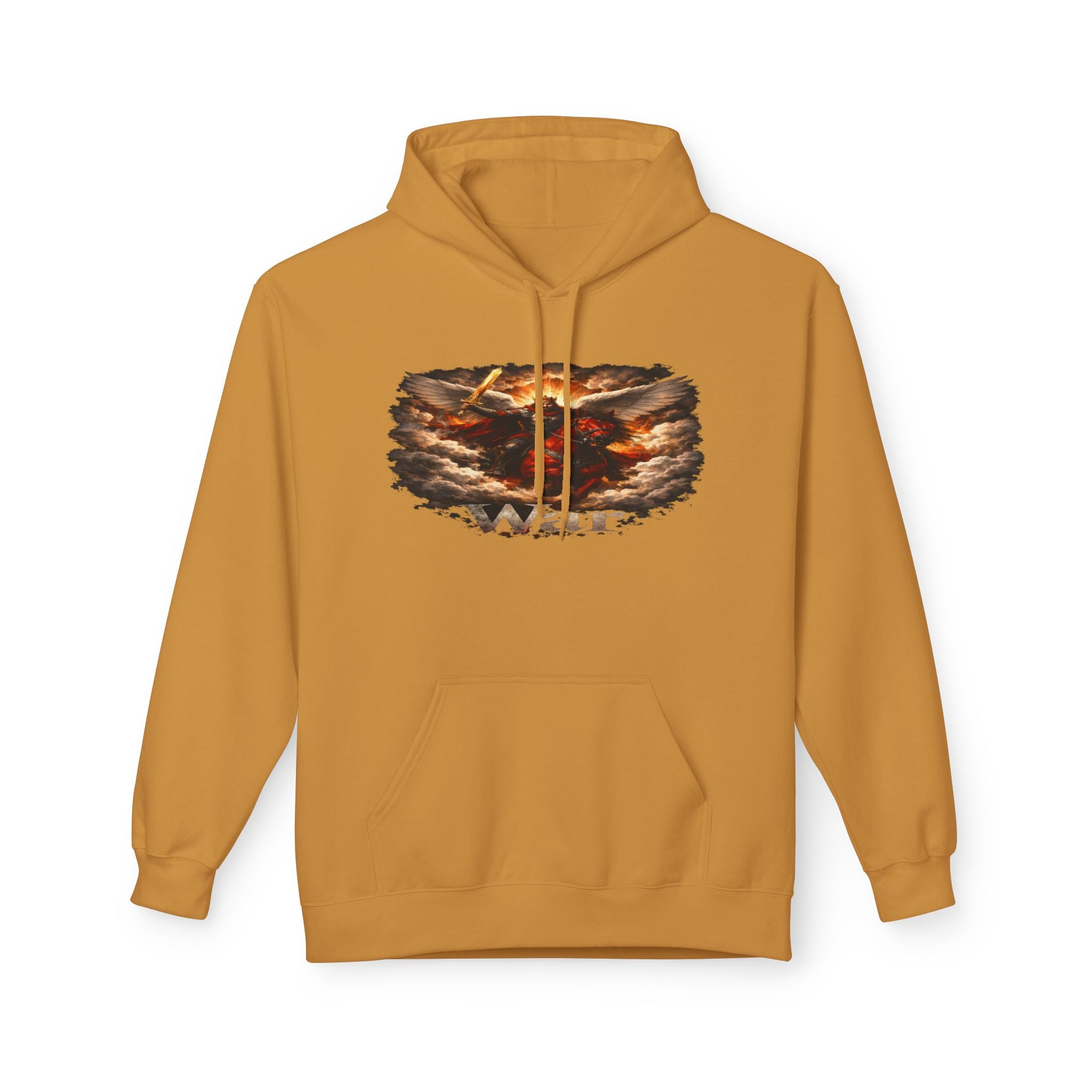 The red horse from Revelation 6:3-4 the horseman of war the second seal opened by the Lamb if God- Graphic Pullover
