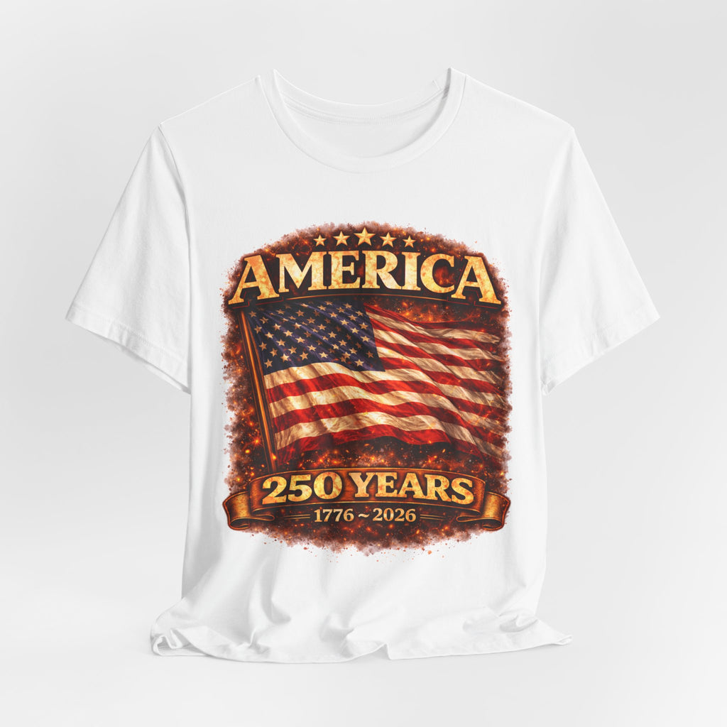 USA 250 years  Short Sleeve Tee