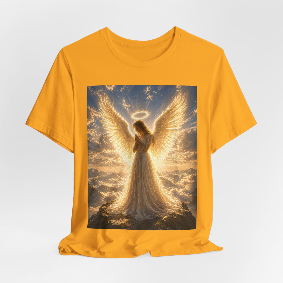 Angle praying Unisex Jersey Short Sleeve Tee