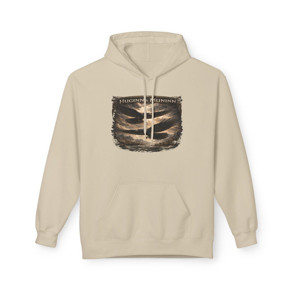 Huginn and Muninn – The Twin Ravens of Odin -cotton Pullover
