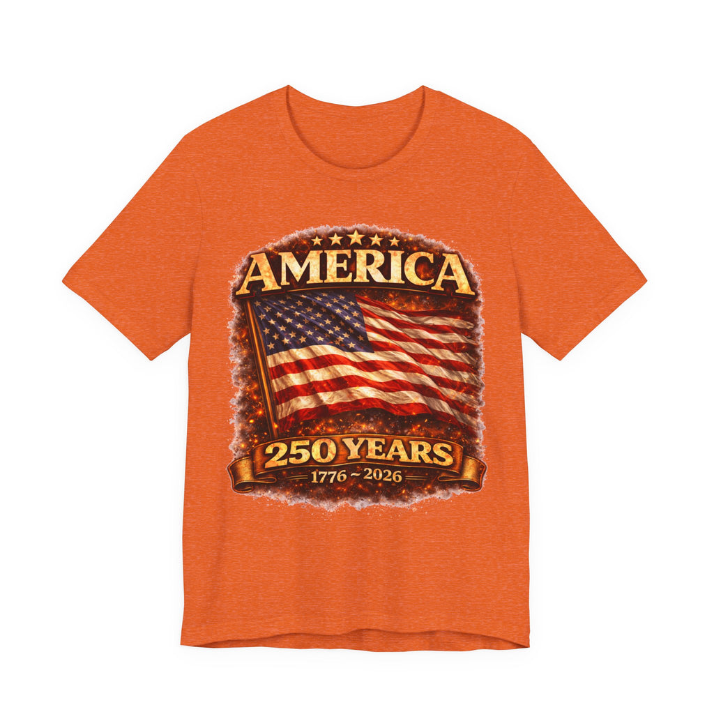 USA 250 years  Short Sleeve Tee