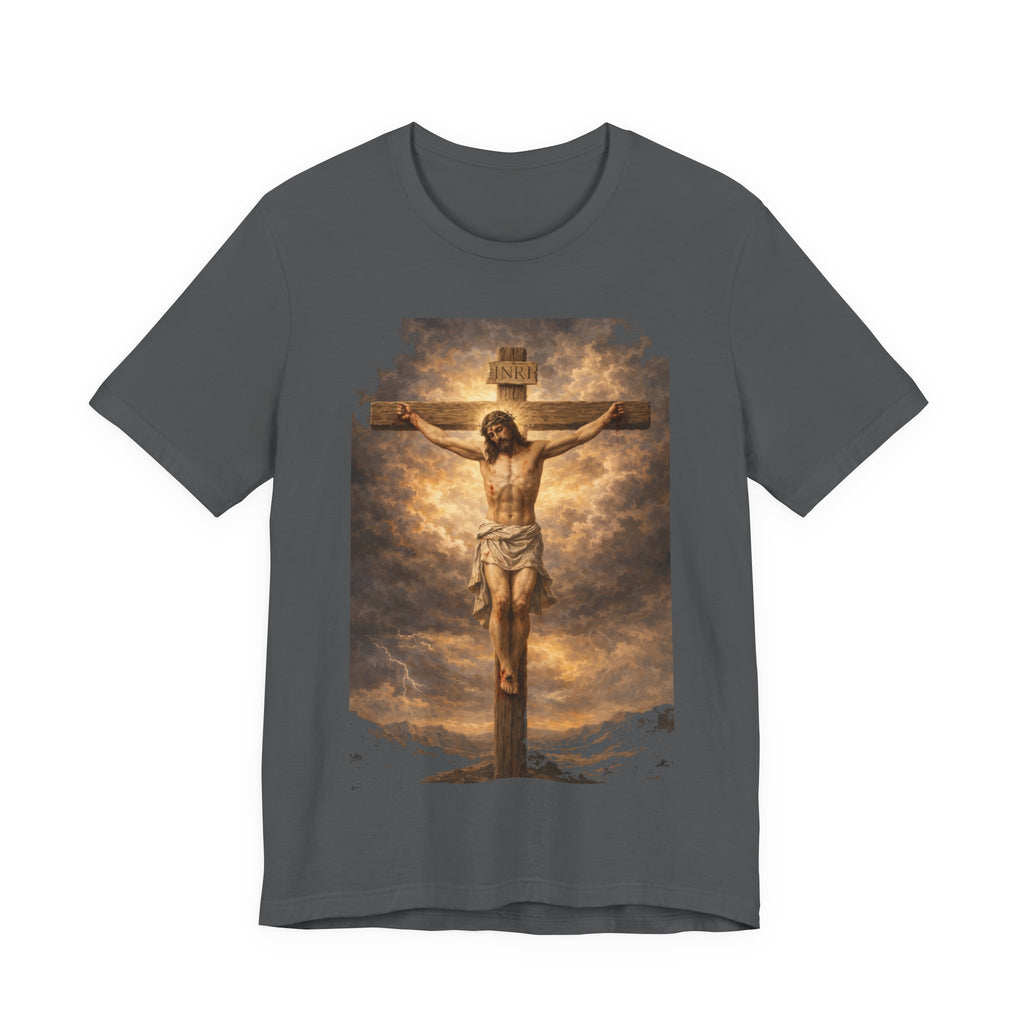 Crucifixion Jesus T‑Shirt — Religious Christian Graphic Tee for Easter & Faith