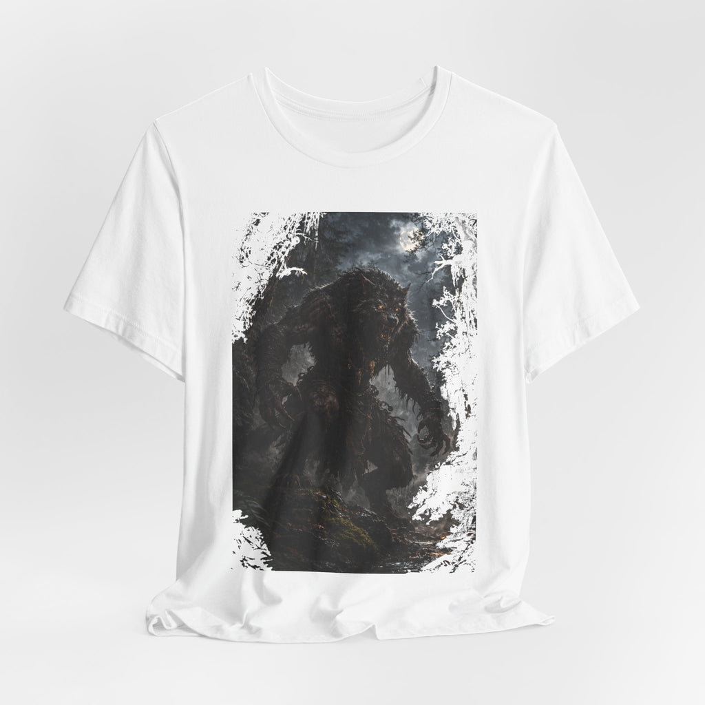 Were wolf in Dark Forest -A Mythocal Monster from the past! Graphic Tee