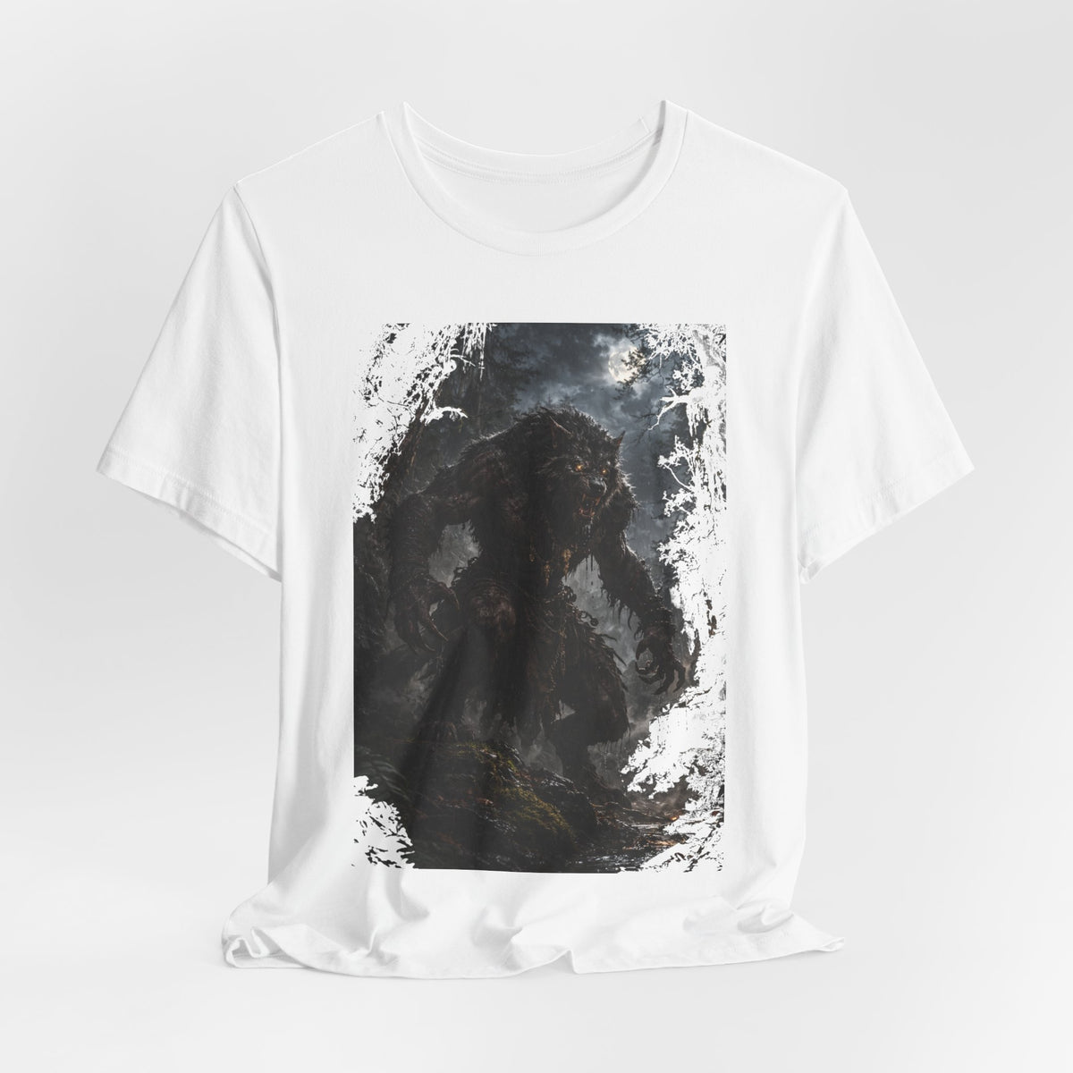 Were wolf in Dark Forest -A Mythocal Monster from the past! Graphic Tee