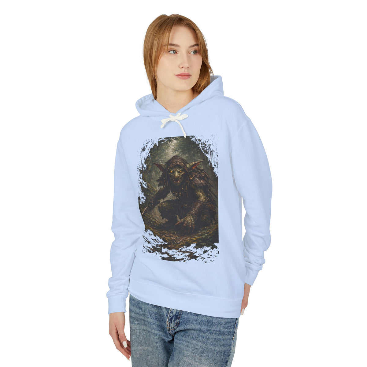 Goblins Creature of the Swamp Hoodie — Vintage Monster Graphic Pullover