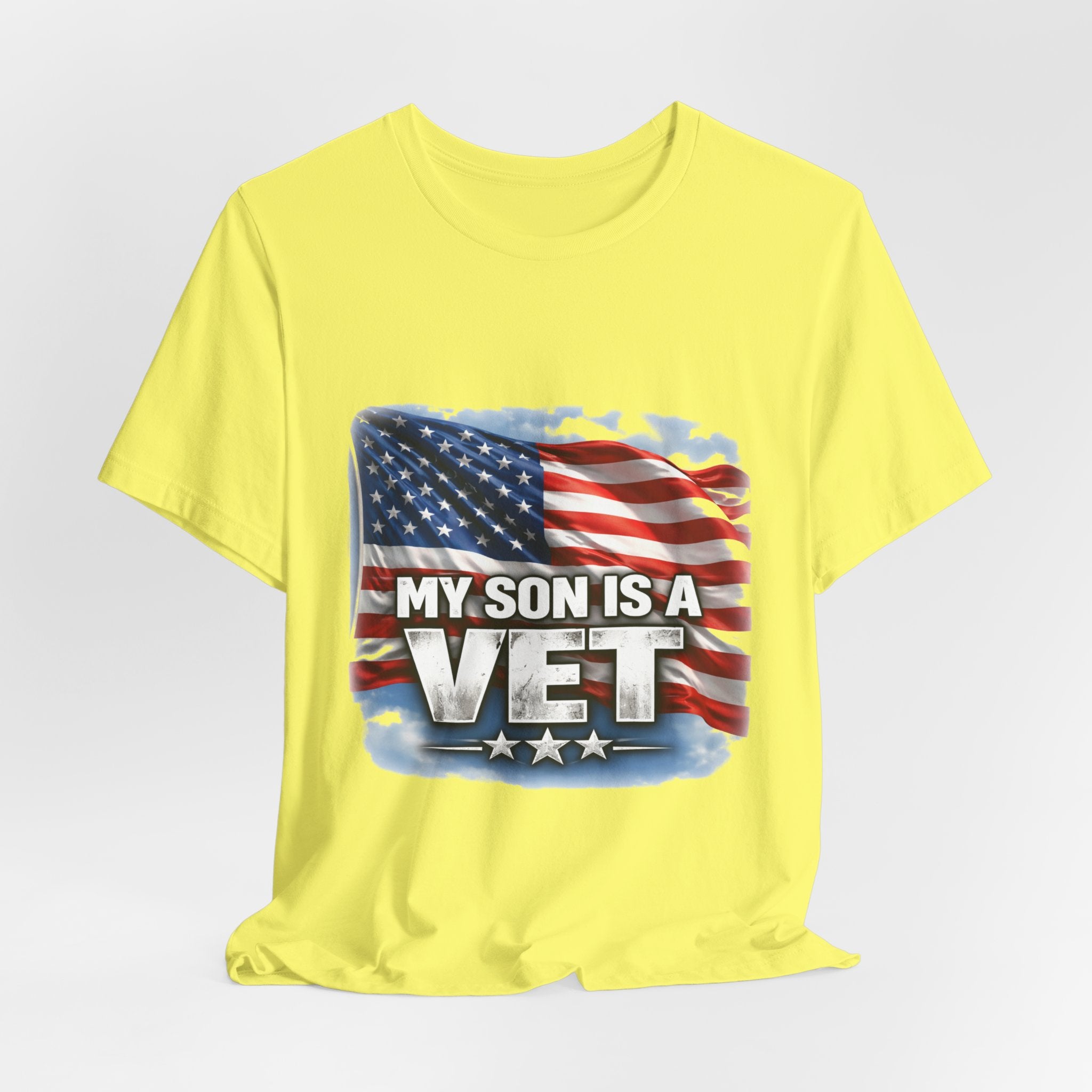 My Son is a vet!  Unisex Jersey Short Sleeve Tee