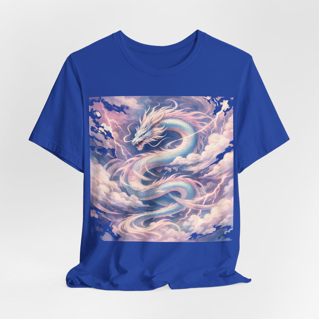 Pastel Sky Dragon T-Shirt — Ethereal Dragon Graphic Tee