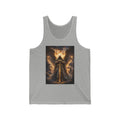 Angel of Light Graphic Tank Top — Fiery Angel Wing Spiritual Art Tank
