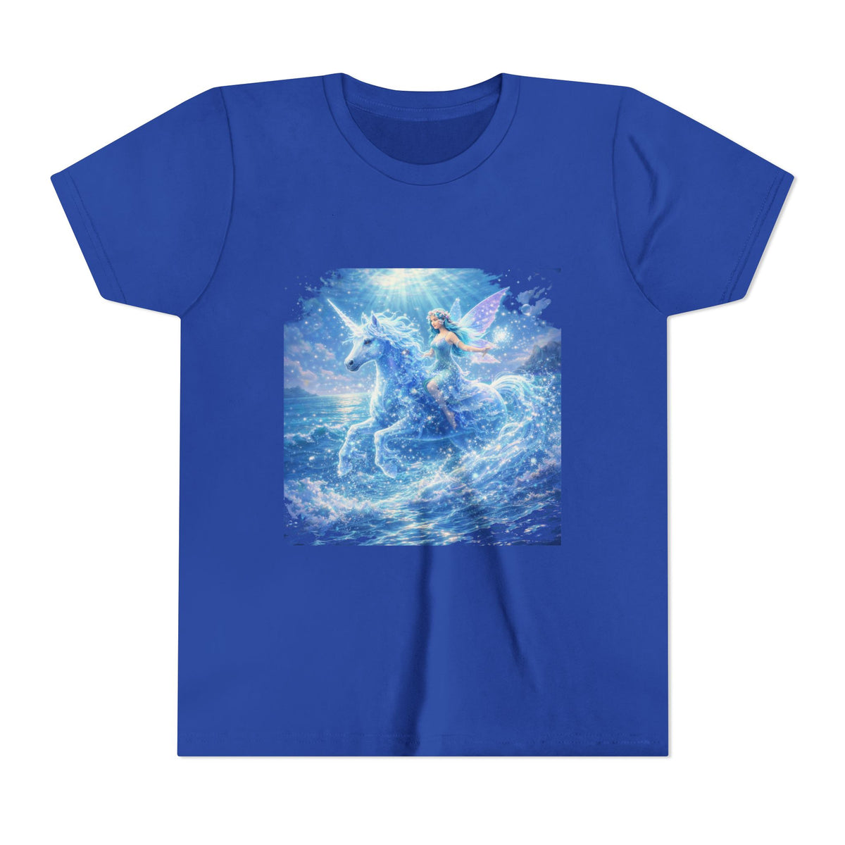 Magical Mermaid Unicorn Youth Tee – Fantasy Ocean Adventure Shirt