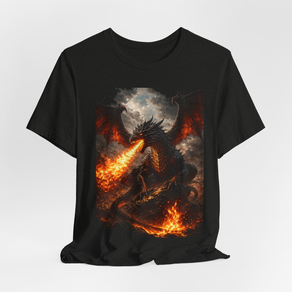 Dragon Fire T‑Shirt — Fiery Fantasy Graphic Tee