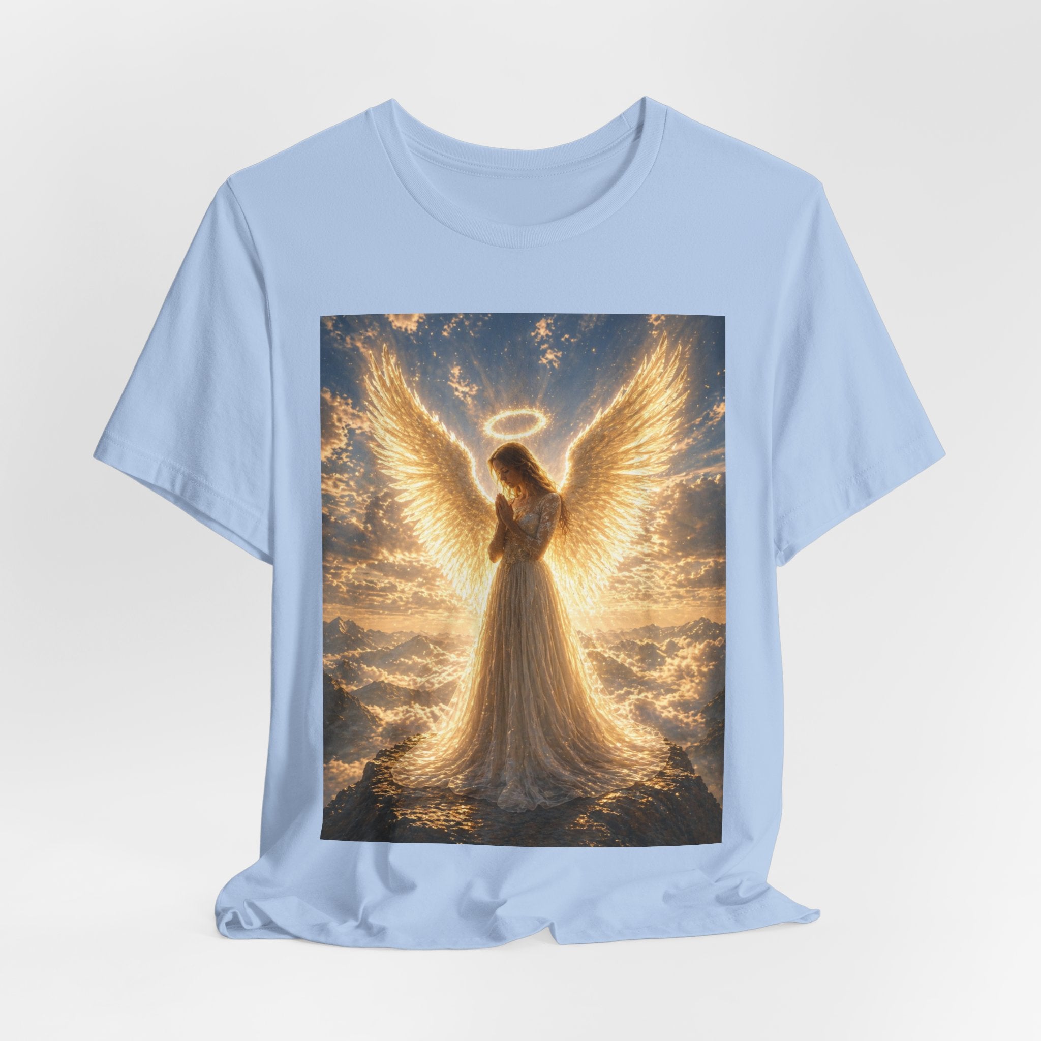 Angle praying Unisex Jersey Short Sleeve Tee