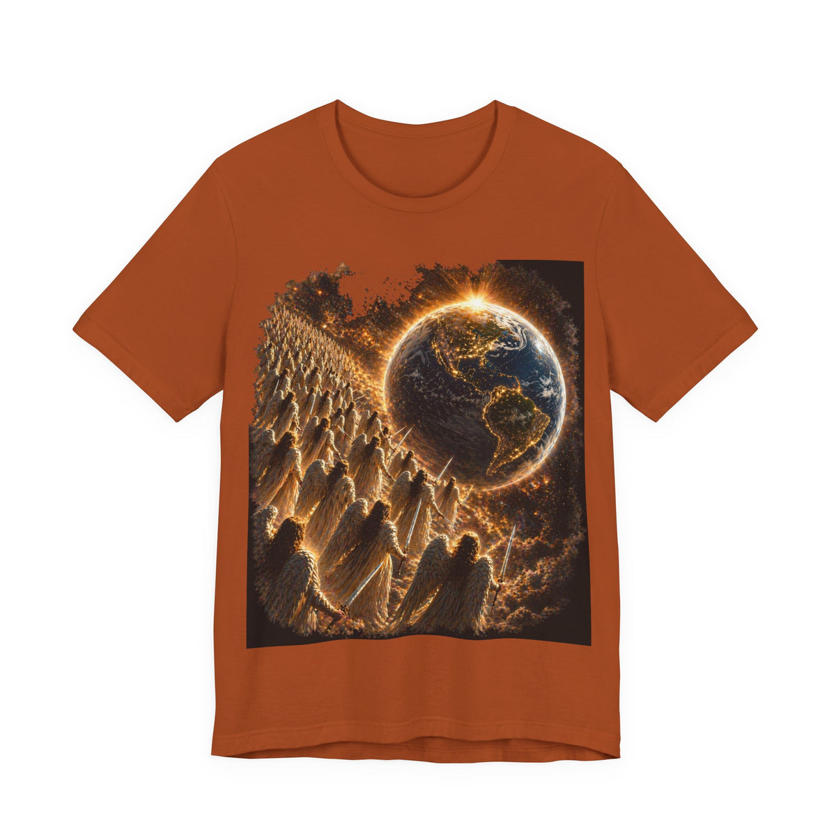 Angles coming back to Earth  Graphic Tee — To fight evil at the end of times!