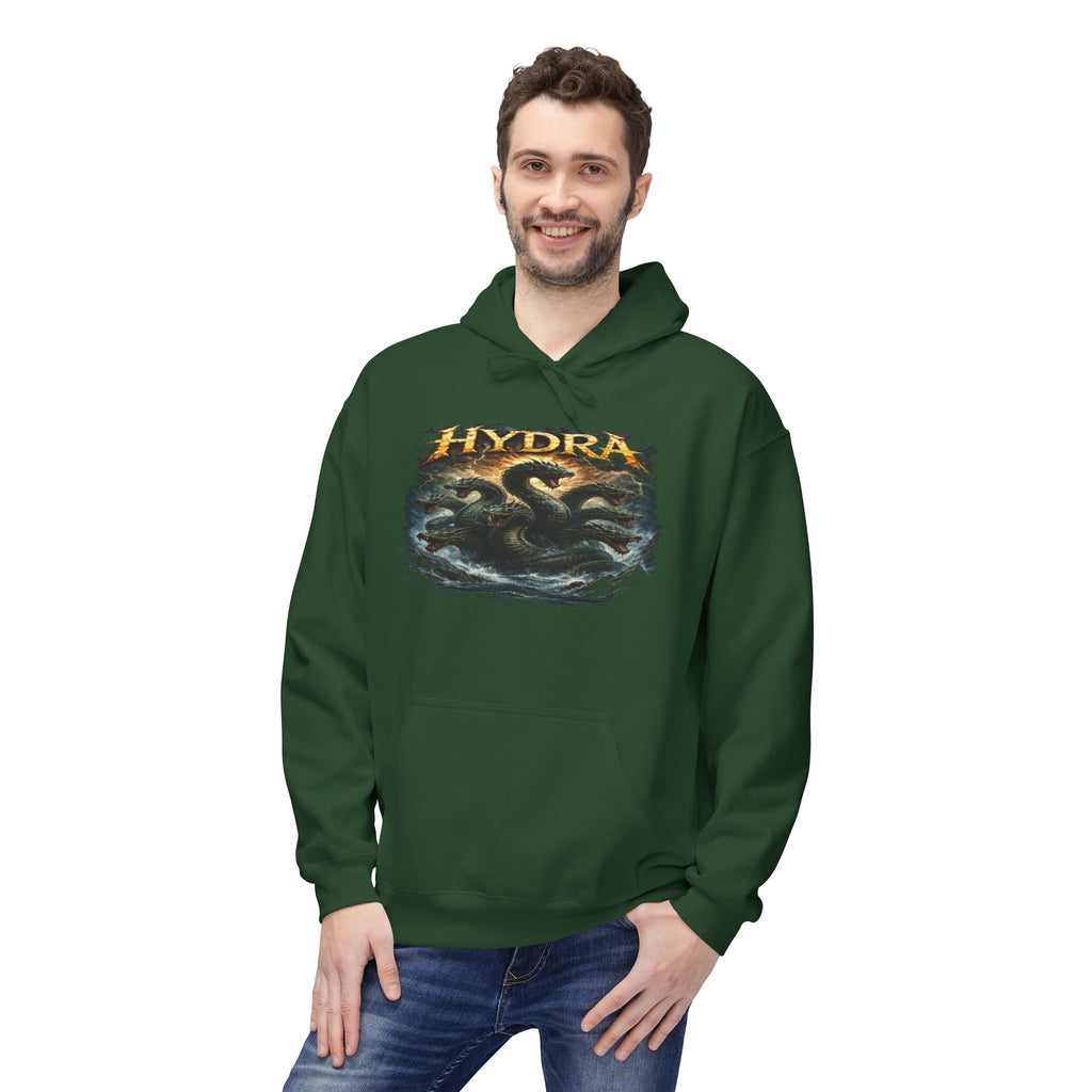 The mythical Greek Hydra Hoodie — Mythic Sea Monster Pullover