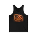 Freedom Flag Tank Top — "We Fight for Freedom" Patriotic American Flag Tank