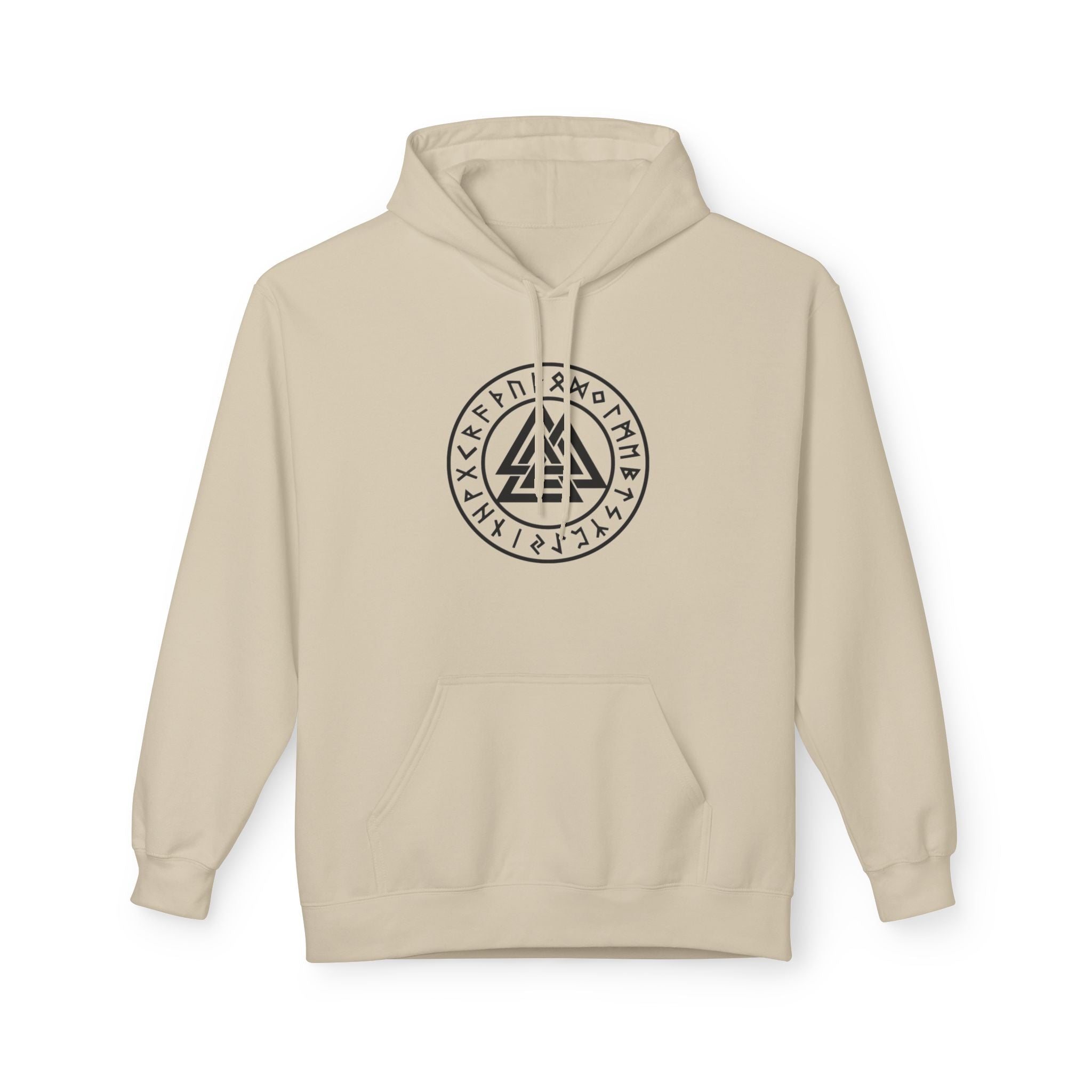 Valknut Rune Hoodie — Norse Viking Symbol for the slain warrior
