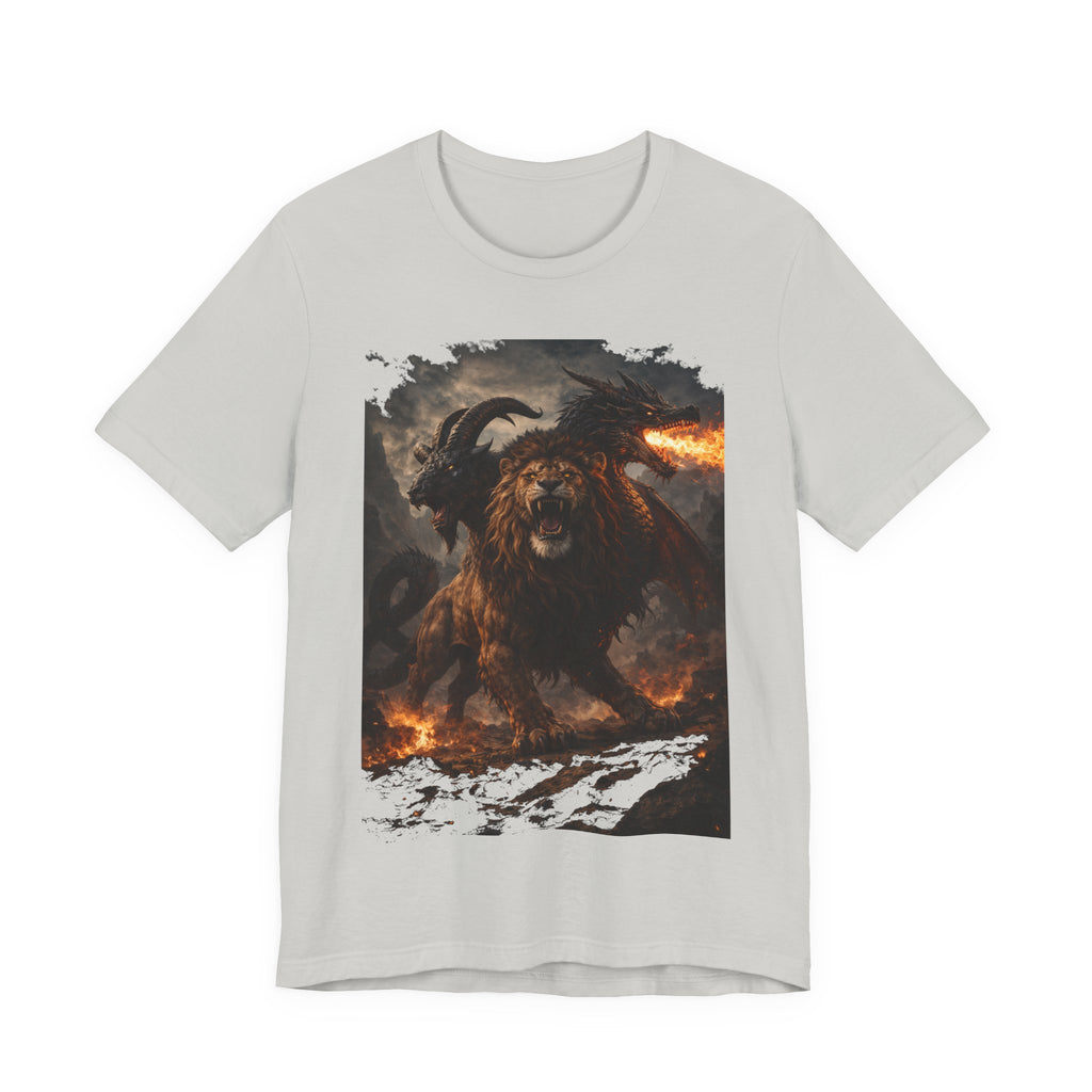 Chimera is one of the most fascinating creatures-Hellfire Beast Graphic T-Shirt