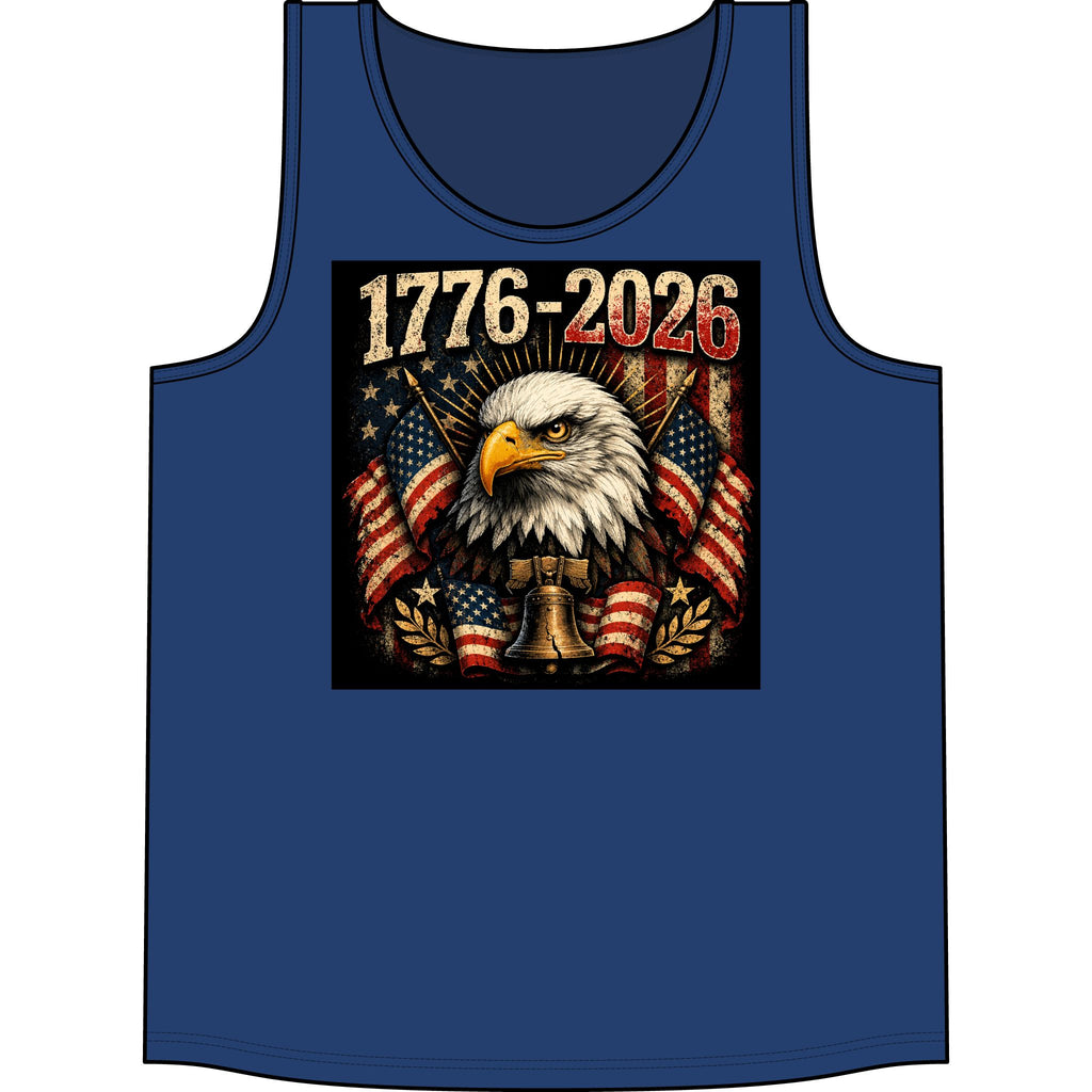 Patriotic Eagle 1776-2026 Tank Top