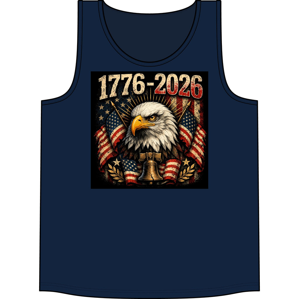 Patriotic Eagle 1776-2026 Tank Top