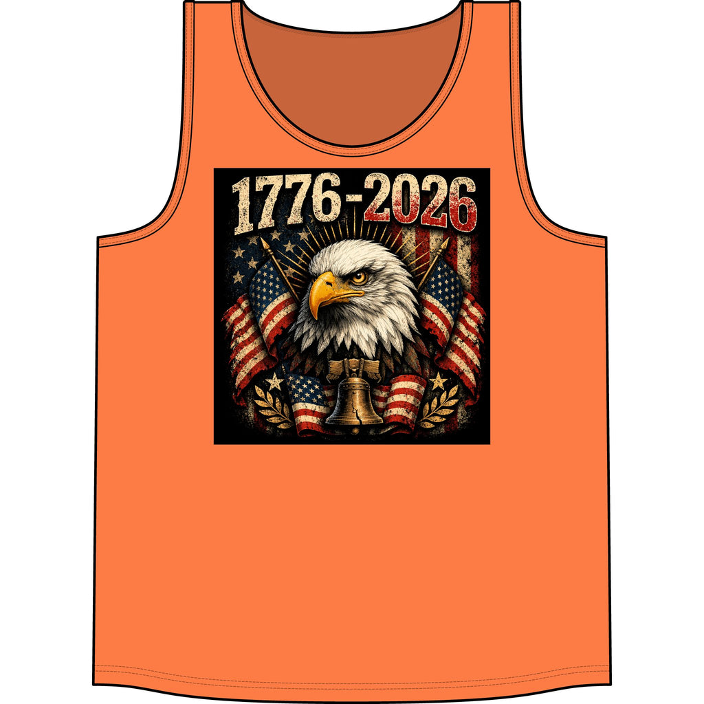 Patriotic Eagle 1776-2026 Tank Top