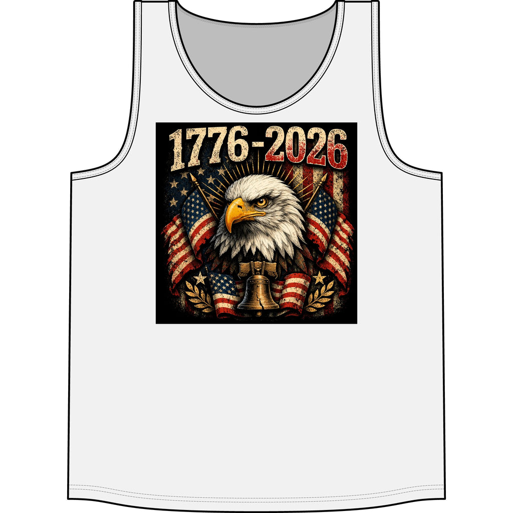 Patriotic Eagle 1776-2026 Tank Top