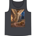 Angel Watching Over Sleeping Child Tank Top — Guardian Angel Prayer Shirt