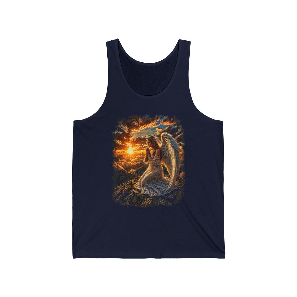 Angle Unisex Jersey Tank