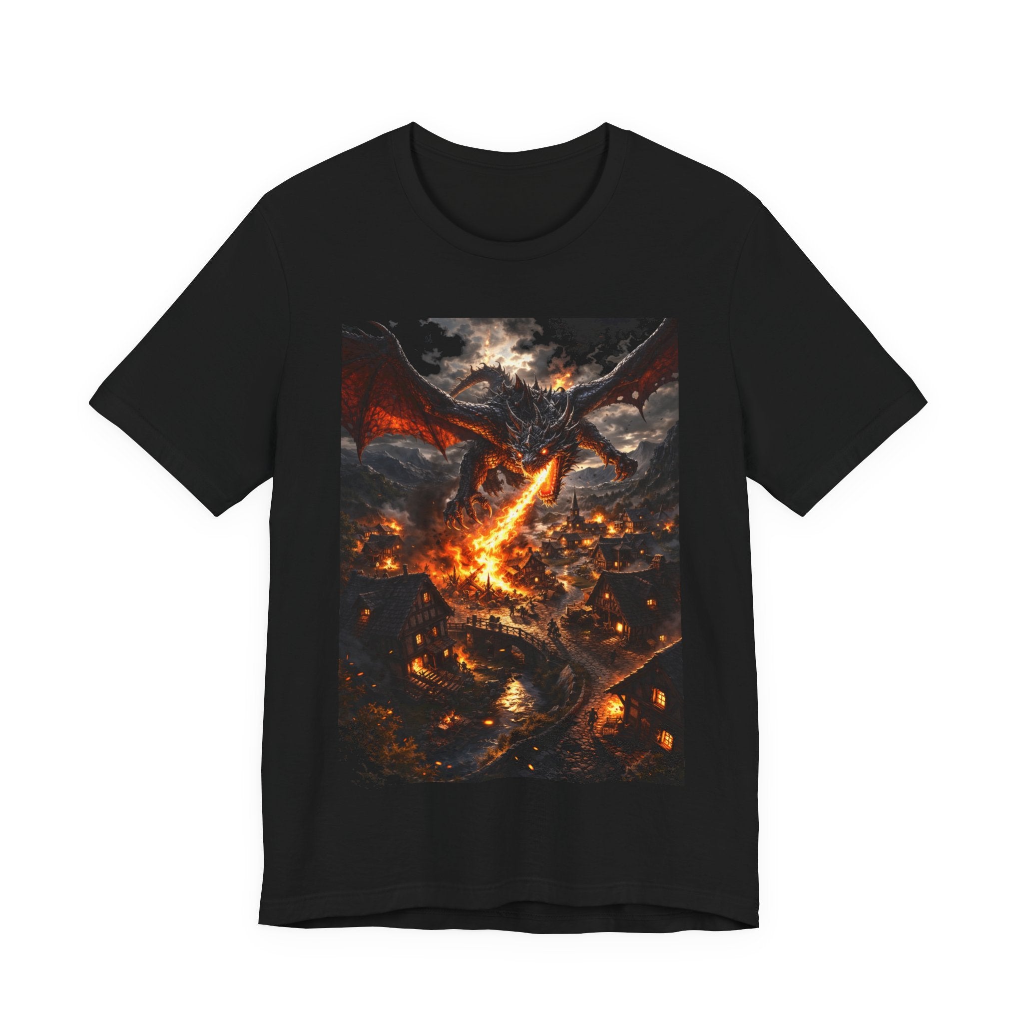 Dragon Fire T‑Shirt — Epic Fire‑Breathing Dragon Graphic Tee