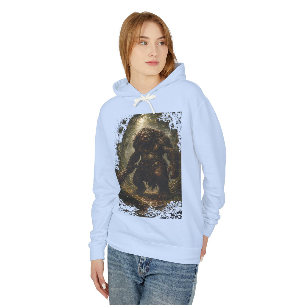 Cryptid Monster Hoodie – Vintage Forest Troll Graphic Sweatshirt