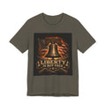 Liberty Is Not Free T-Shirt — Patriotic American Flag & Liberty Bell Tee for Veterans, 4th of July
