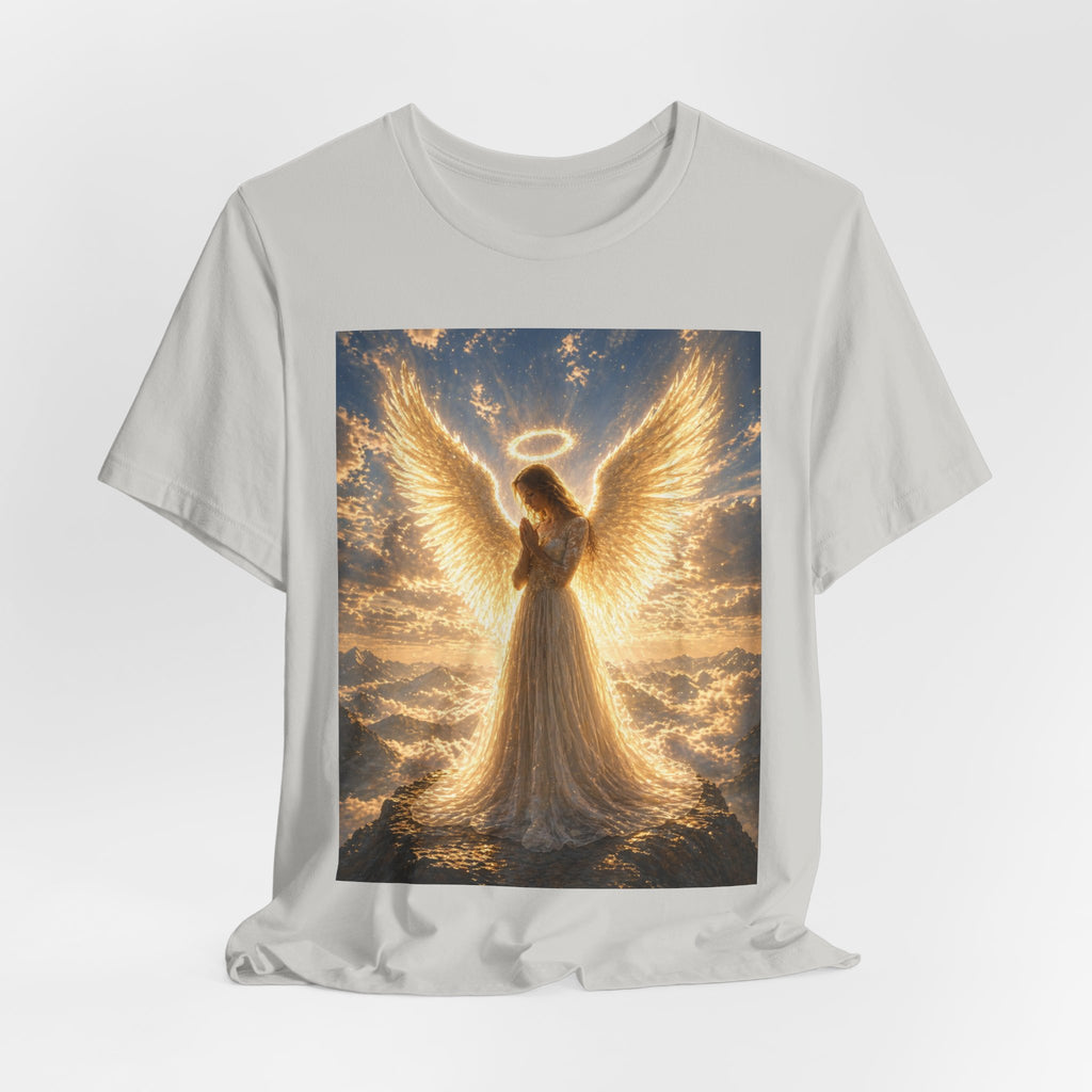 Angle praying Unisex Jersey Short Sleeve Tee