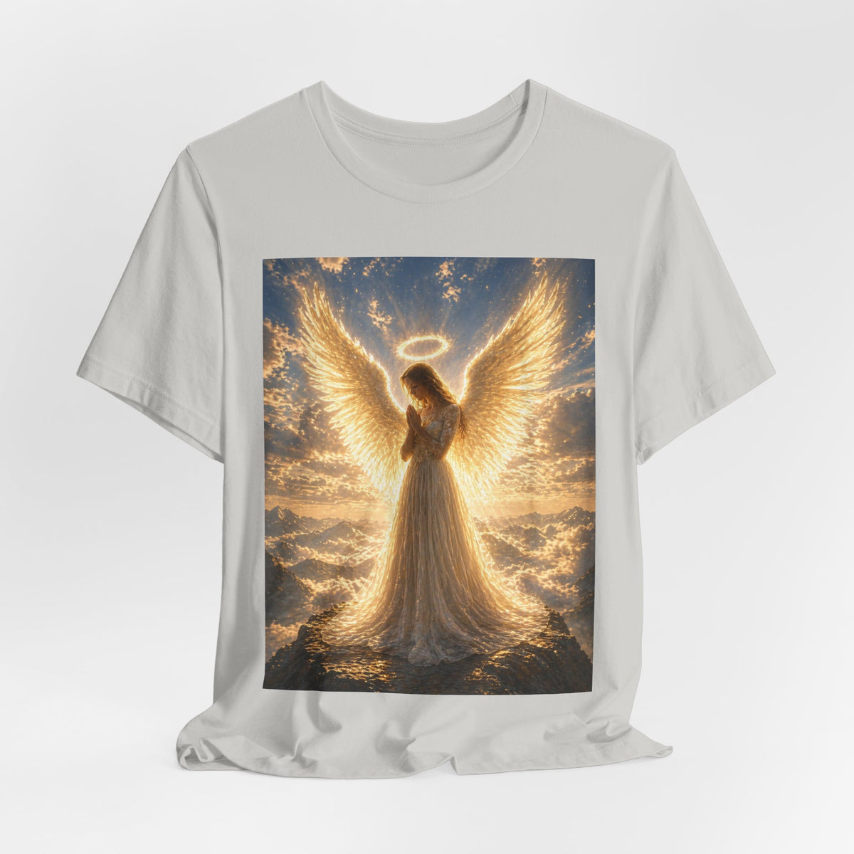 Angle praying Unisex Jersey Short Sleeve Tee