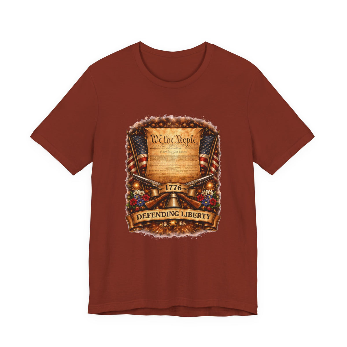 Patriotic "We the People" T-Shirt — Defending Liberty 1776 Tee
