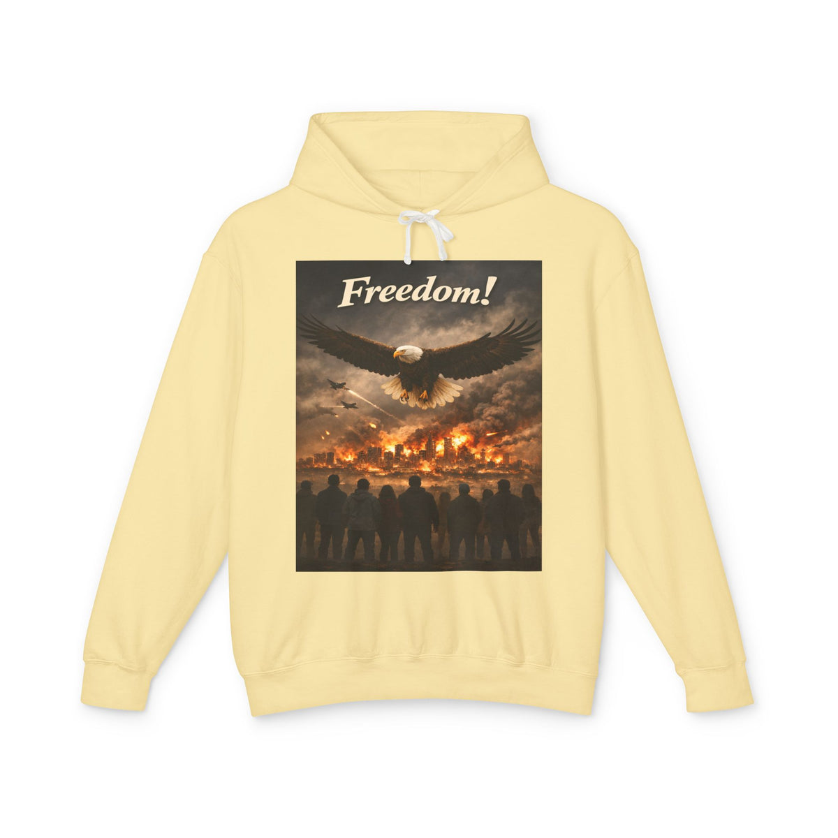 Freedom Eagle Hoodie — Patriotic Eagle Graphic Pullover
