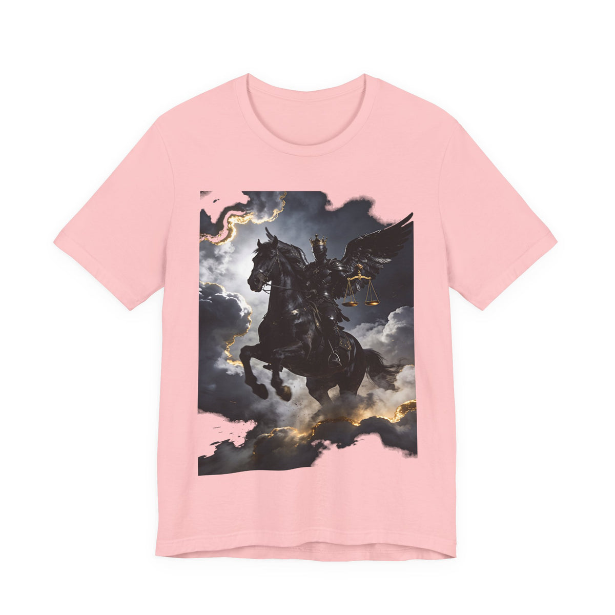 The black horse from Revelation 6:5-6 One of four T-shirt
