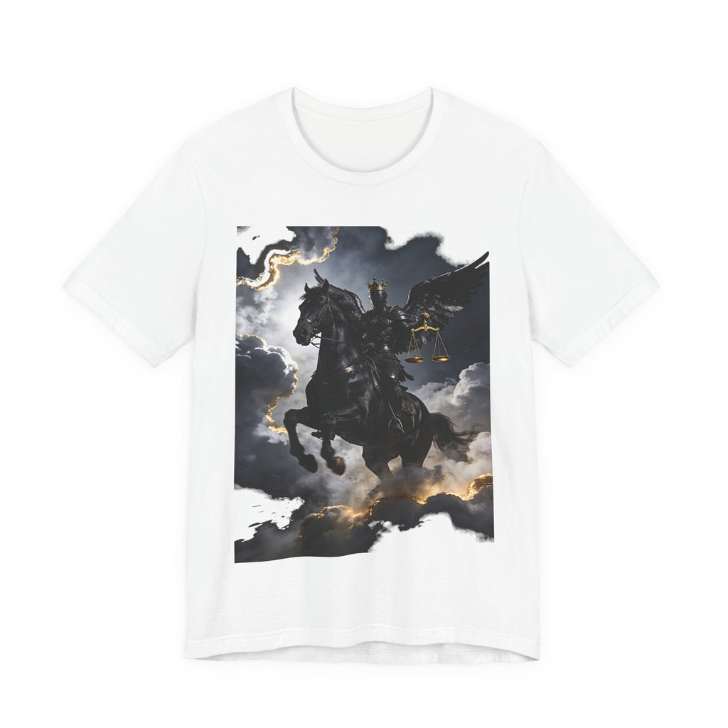 The black horse from Revelation 6:5-6 One of four T-shirt