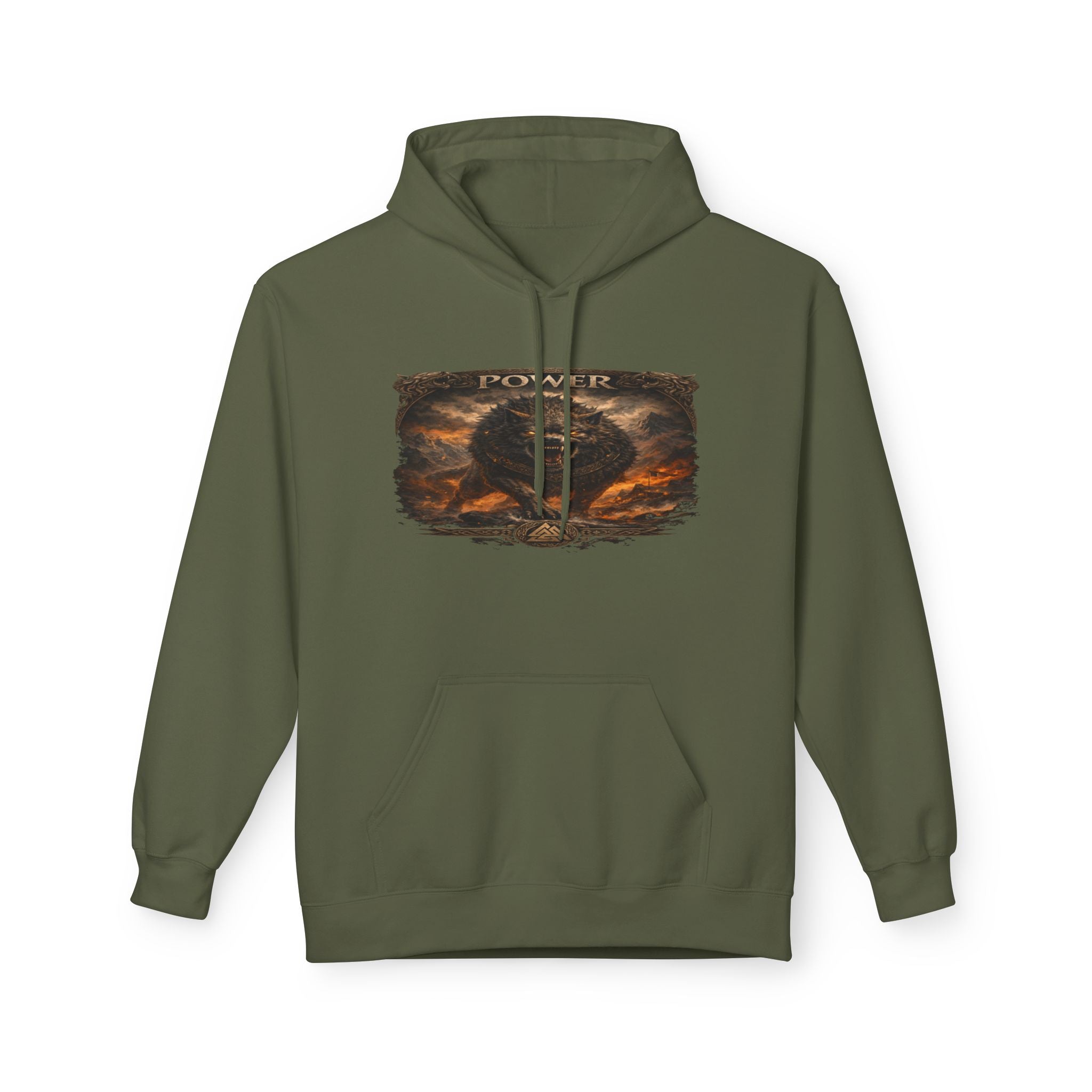 Fenrir is undoubtedly the strongest and most powerful wolf of all -Hoodie – Adventure Outdoors Pullover