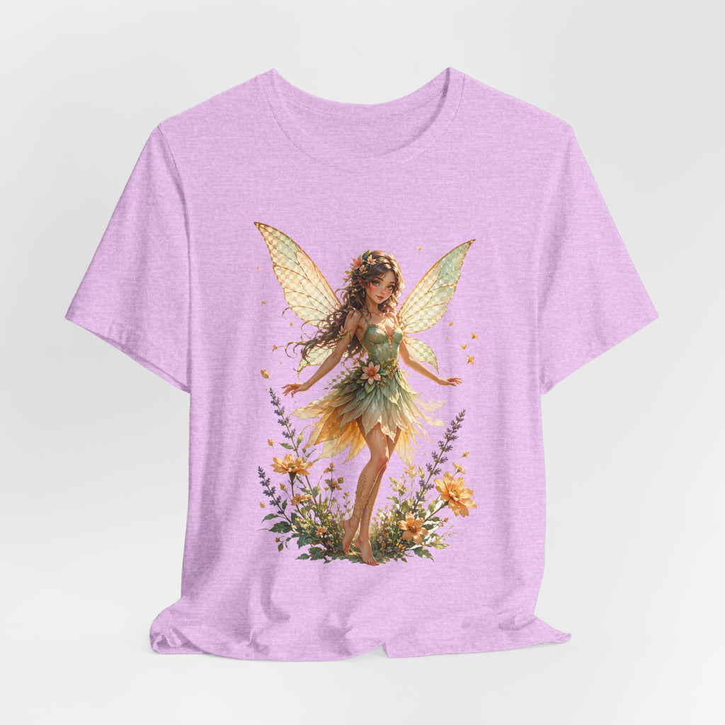 Fairy Garden T-Shirt — Vintage Floral Fairy Illustration Tee
