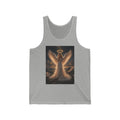 Angel Halo Graphic Tank Top — Radiant Guardian Illustration