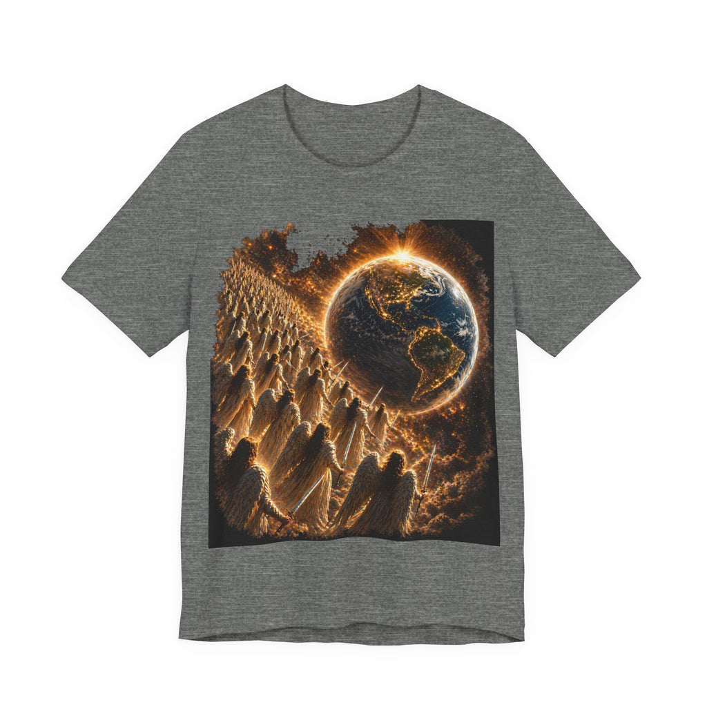 Angles coming back to Earth  Graphic Tee — To fight evil at the end of times!