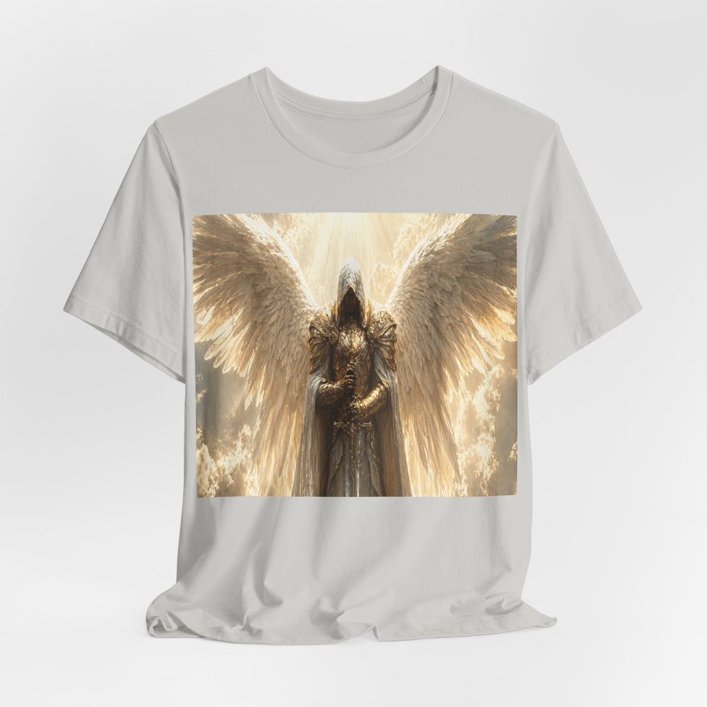 Guardian Angel Graphic Tee — Golden Archangel Design