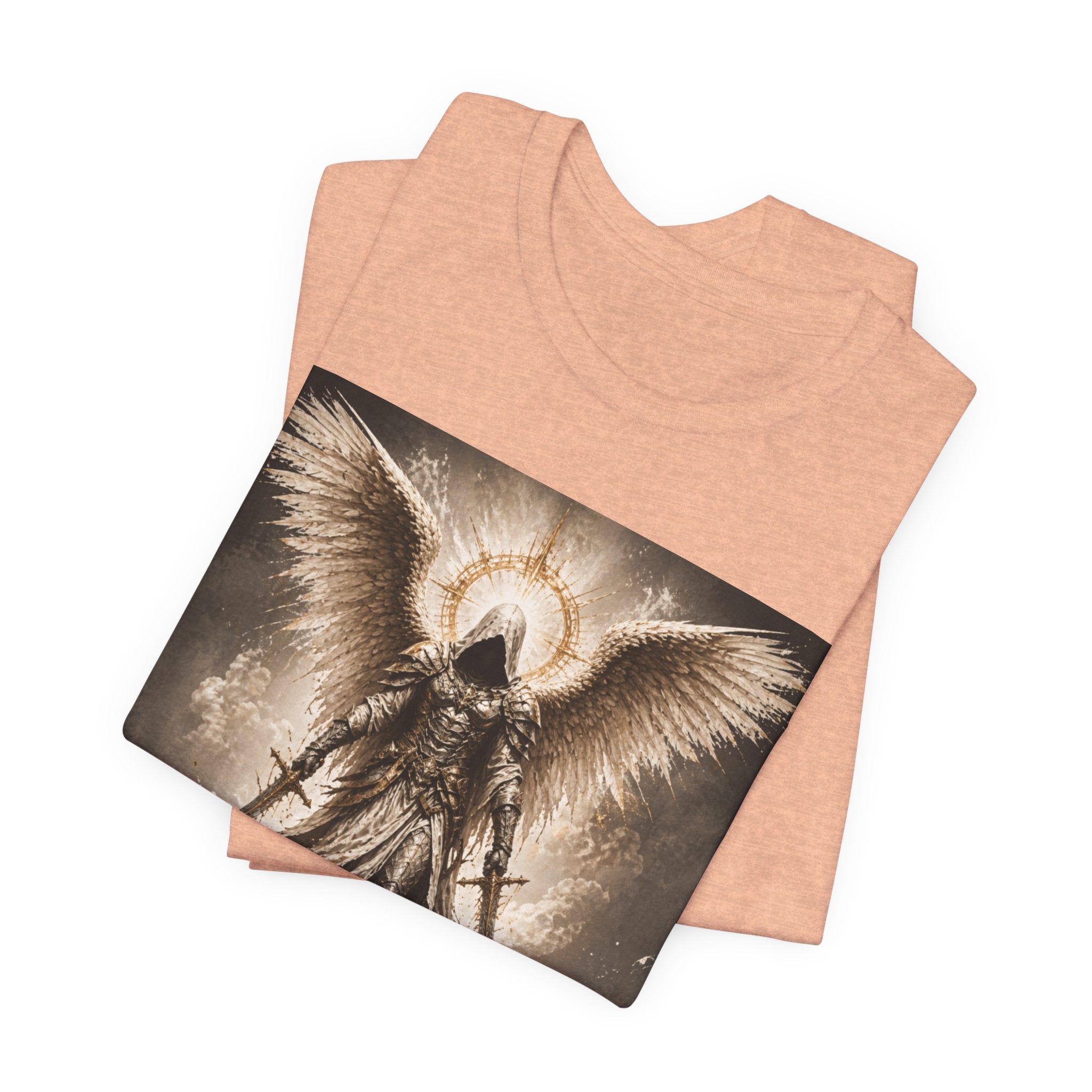 Angel Warrior T-Shirt — Gothic Archangel Graphic Tee