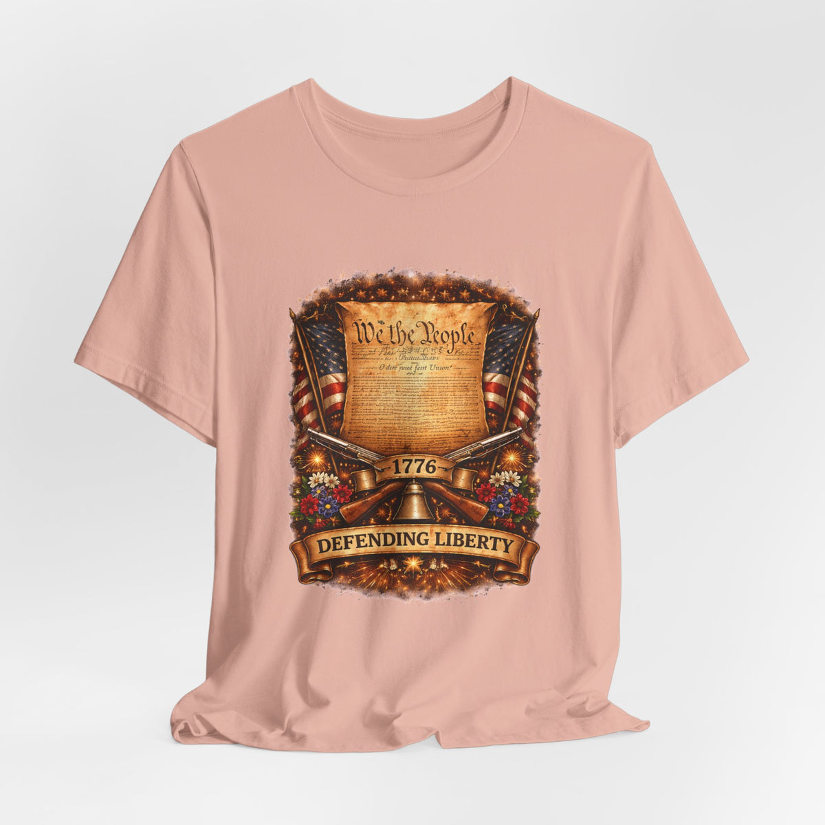 Patriotic "We the People" T-Shirt — Defending Liberty 1776 Tee
