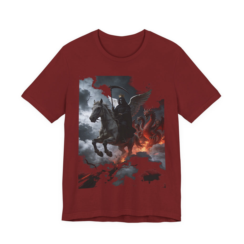 The Pale horse from Revelation 6:7-8-End of Times- Graphic T-Shirt