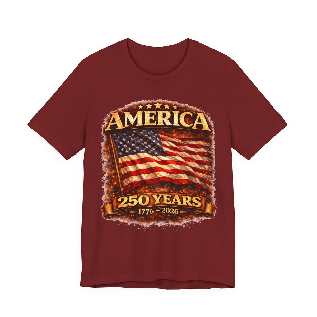 USA 250 years  Short Sleeve Tee